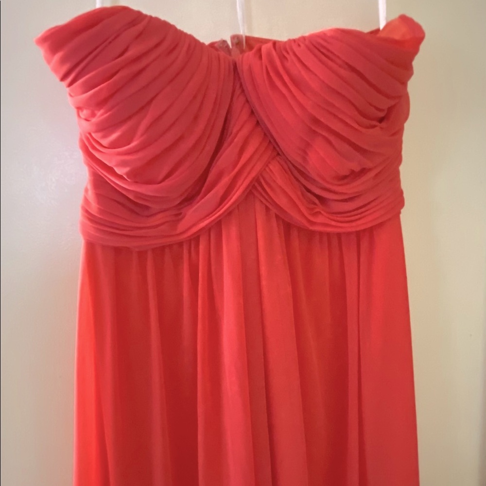 Cindy Orange Dress